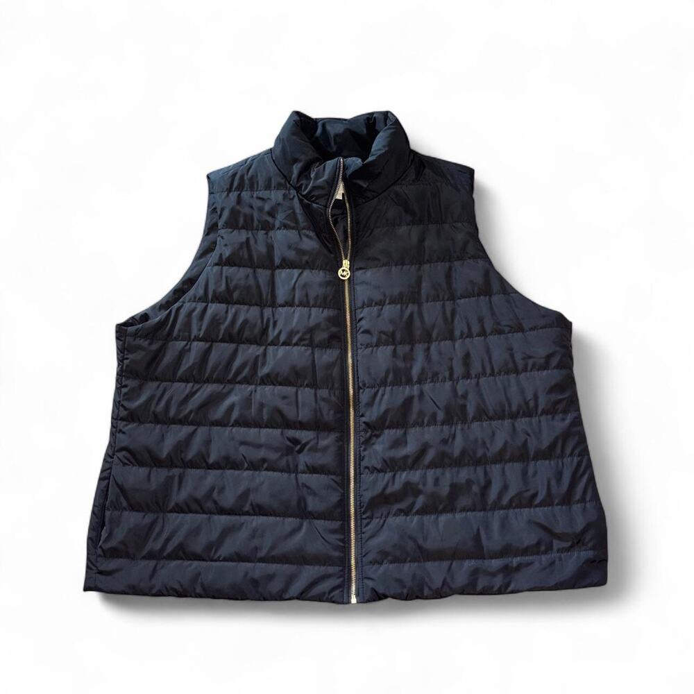 Michael kors 3x puffer vest like new